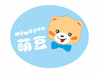 AR科技核心～雪狐設(shè)計的萌豆兒童陶瓷藝術(shù)DIYlogo設(shè)計