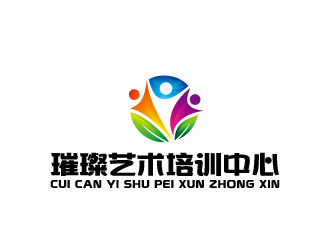 周金進(jìn)的璀璨藝術(shù)培訓(xùn)中心logo設(shè)計