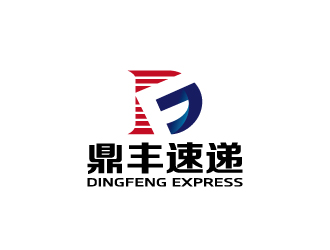 周金進的鼎豐速遞  dingfeng  expresslogo設(shè)計