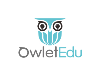 周國強(qiáng)的OwletEdu 卡通貓頭鷹logo設(shè)計