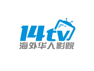 14TV 海外華人影院logo設(shè)計(jì)