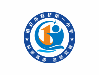 何嘉健的南安市官橋第一小學logo設(shè)計logo設(shè)計