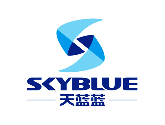 譚家強(qiáng)的武漢天藍(lán)藍(lán)環(huán)?？萍糽ogo設(shè)計(jì)