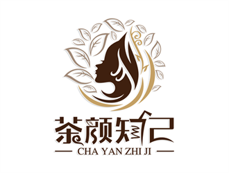茶顏知己連鎖飲料店標(biāo)志設(shè)計logo設(shè)計