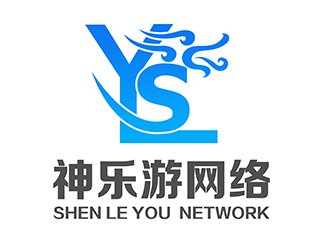 潘樂的游戲網(wǎng)絡科技公司logologo設計