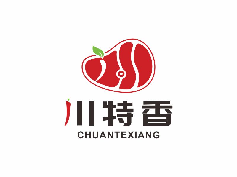 陳國偉的川特香logo設計