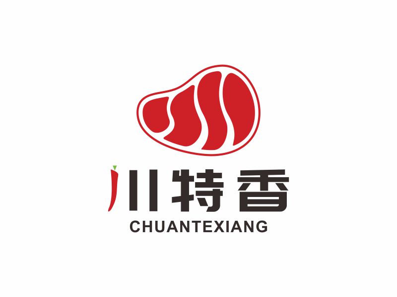 陳國偉的川特香logo設計