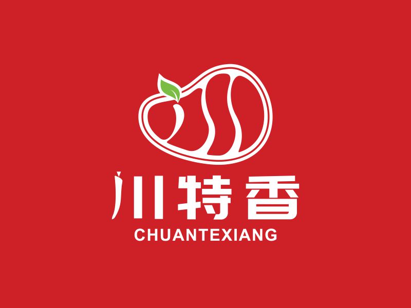 陳國偉的川特香logo設計