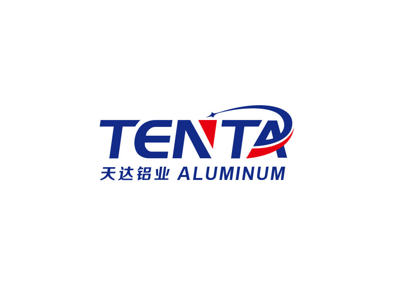 朱紅娟的天達鋁業(yè) Tenta Aluminumlogo設(shè)計