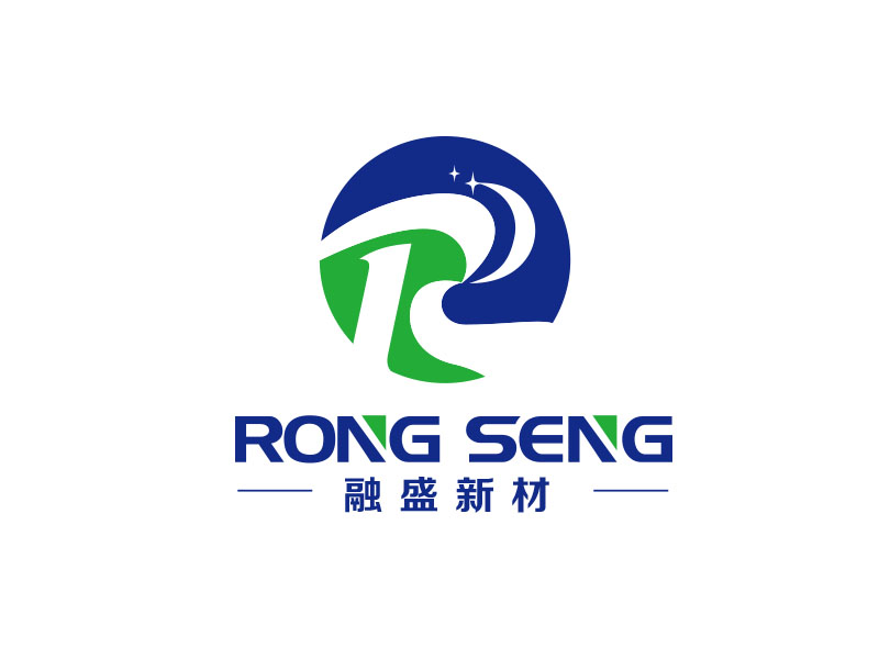 朱紅娟的融盛新材 RONG SENGlogo設(shè)計(jì)