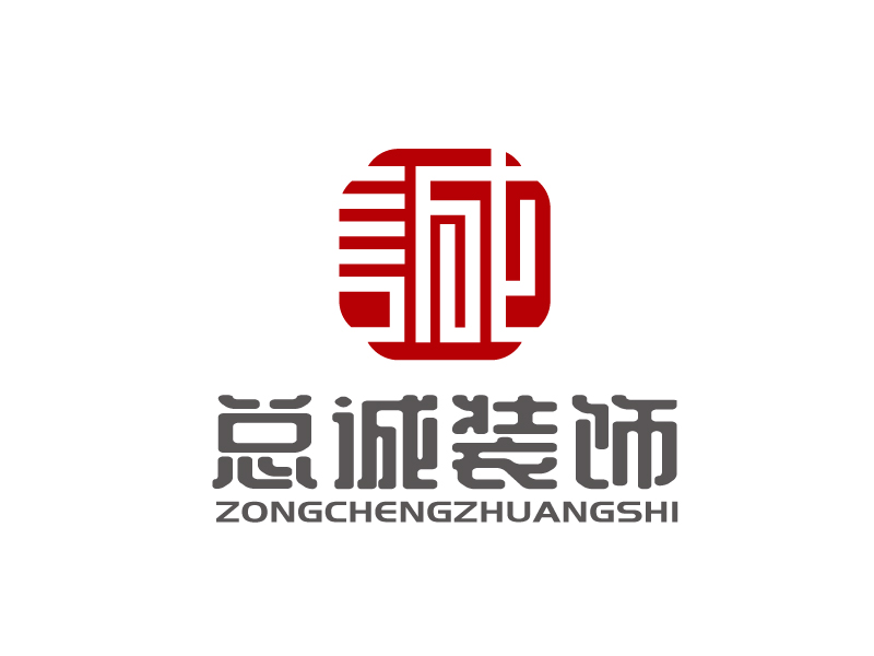 張俊的上?？傉\裝飾材料有限公司logologo設(shè)計