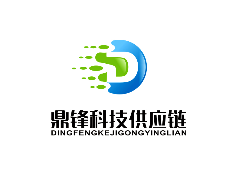 李杰的陜西鼎鋒科技供應鏈管理有限公司logo設(shè)計