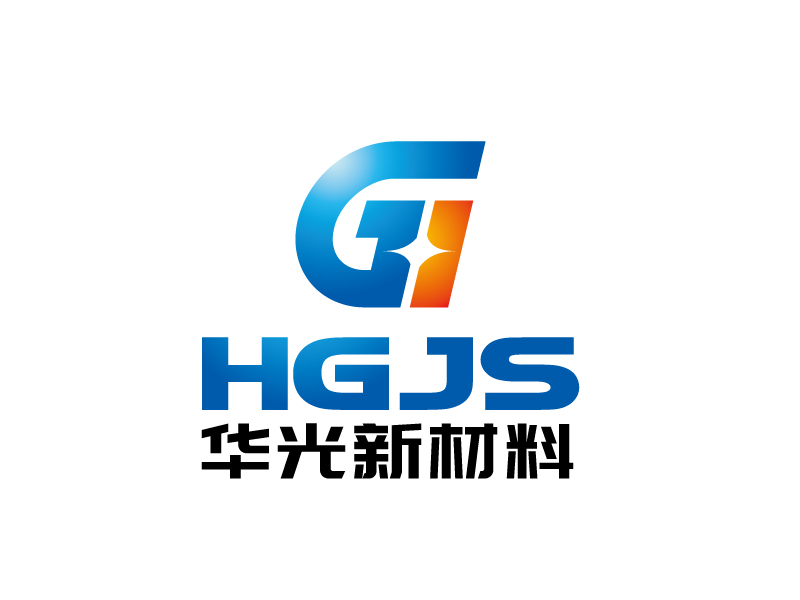 張俊的華光新材料技術(shù)有限公司(半圓)(HGJS)logo設(shè)計(jì)