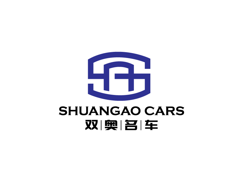楊忠的雙奧名車logo設(shè)計