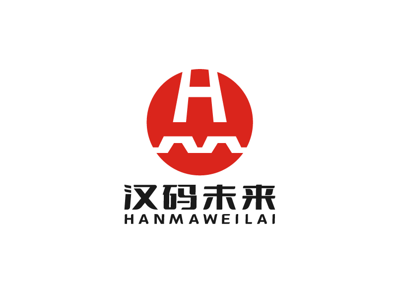 李寧的公司名:漢碼教育科技(無(wú)錫)有限公司 品牌名:漢碼未來(lái)logo設(shè)計(jì)