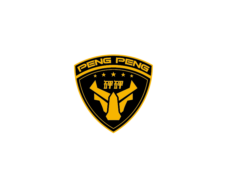 張俊的以砰砰商標(biāo)元素為基礎(chǔ),設(shè)計一個徽章LOGOlogo設(shè)計