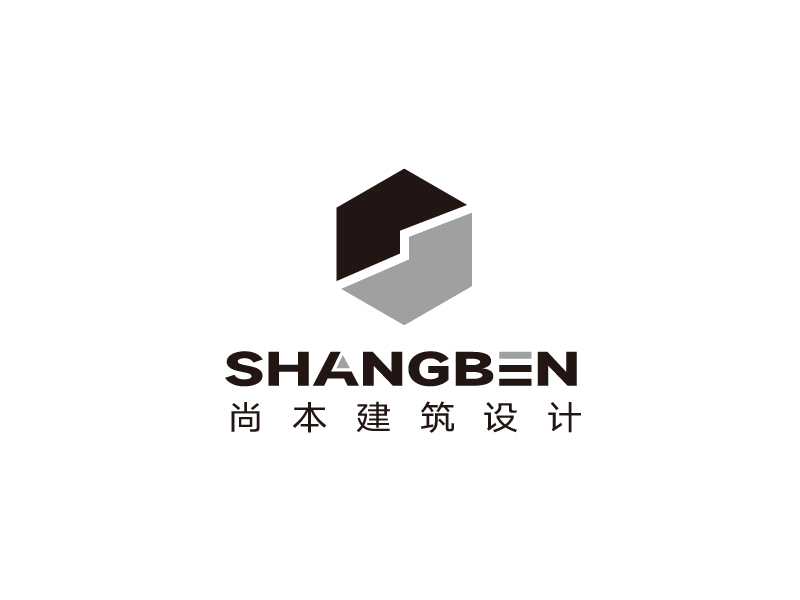 張俊的尚本建筑設計logo設計