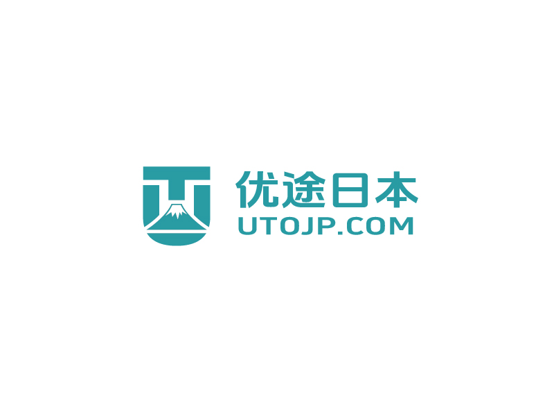 張俊的優(yōu)途日本 utojp.comlogo設(shè)計