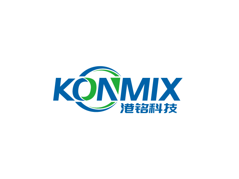 張俊的KONMIX  + 港銘科技logo設(shè)計(jì)