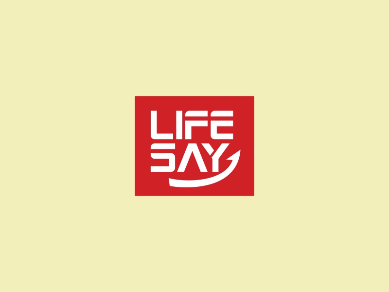 林思源的life say / LIFE SAYlogo設計