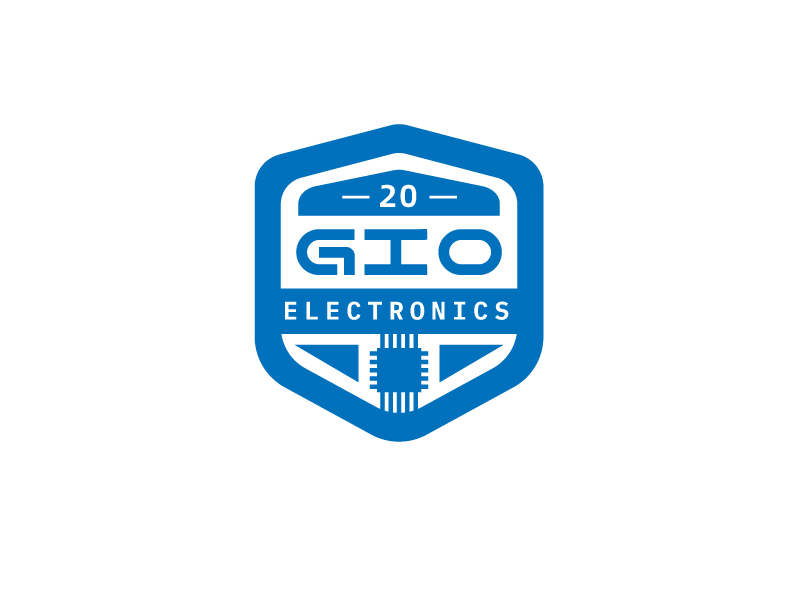 李寧的GIO ELECTRONICS (合肥吉奧電子科技有限公司)logo設(shè)計(jì)