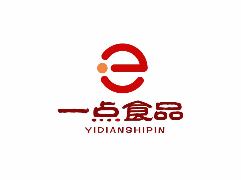 向紅的廣州一點食品有限公司logo設(shè)計