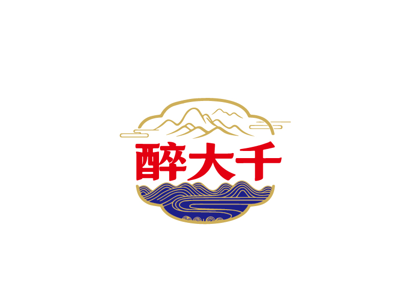 醉大千logo設(shè)計