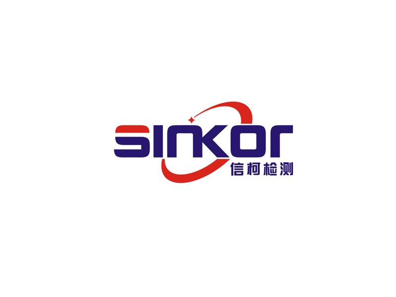 楊威的信柯檢測(sinkor)logo設(shè)計