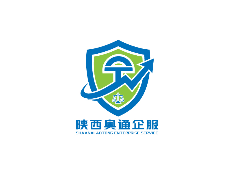 李寧的陜西奧通企業(yè)服務(wù)有限公司logo設(shè)計(jì)
