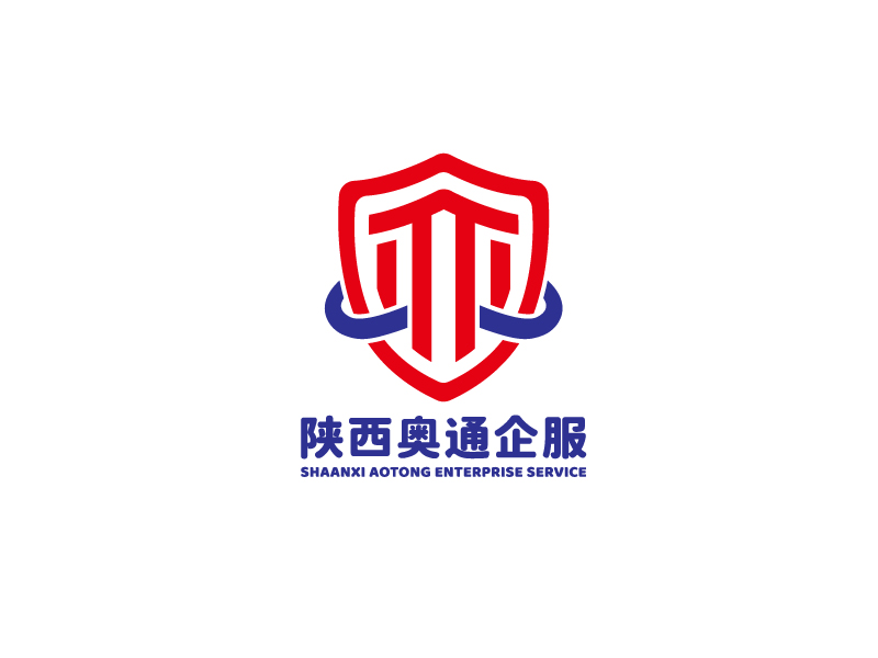 李寧的陜西奧通企業(yè)服務(wù)有限公司logo設(shè)計(jì)
